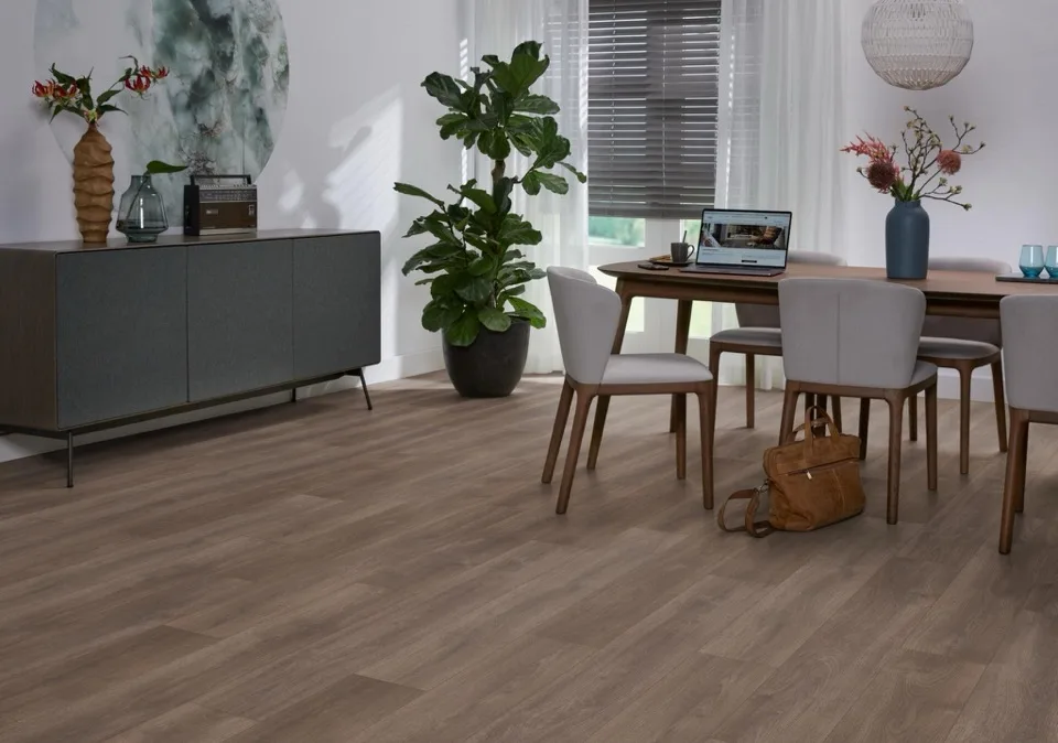 ambiant laminaat sunny oak donkerbruin eiken