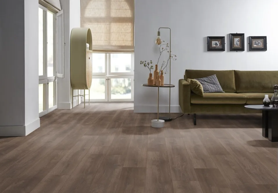 ambiant laminaat sunny oak donkerbruin eiken