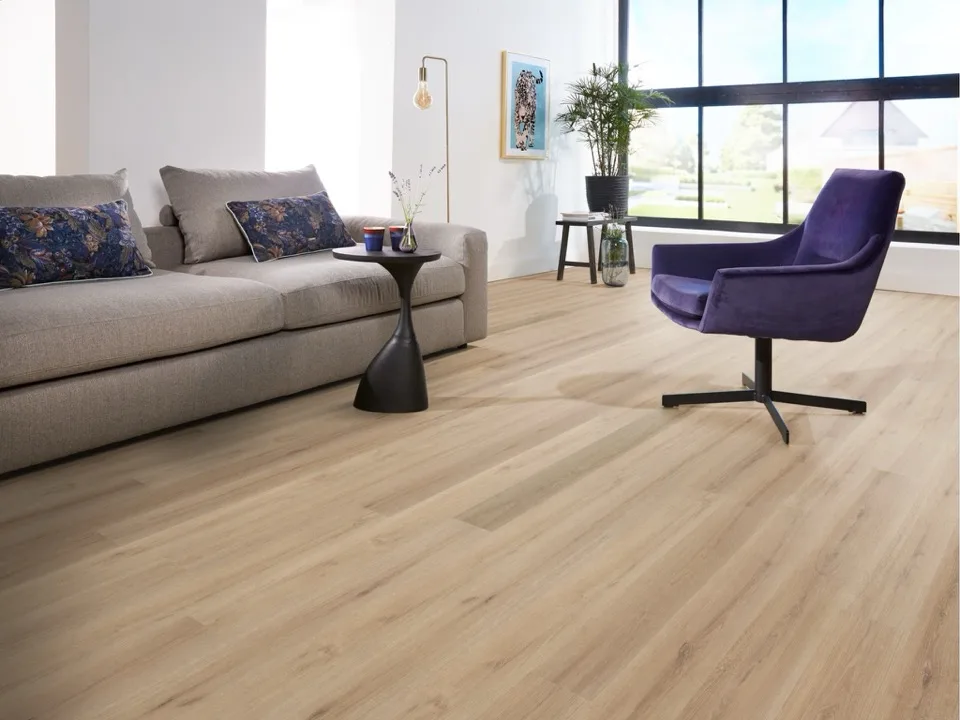 ambiant valento click src light brown pvc