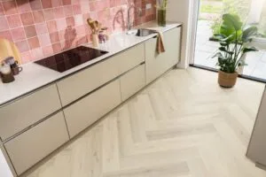 ambiant spigato xl valento visgraat dryback warm beige pvc