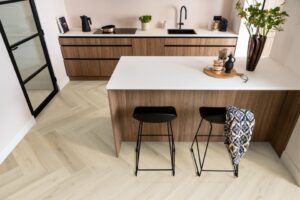 ambiant spigato xl valento visgraat dryback warm beige pvc