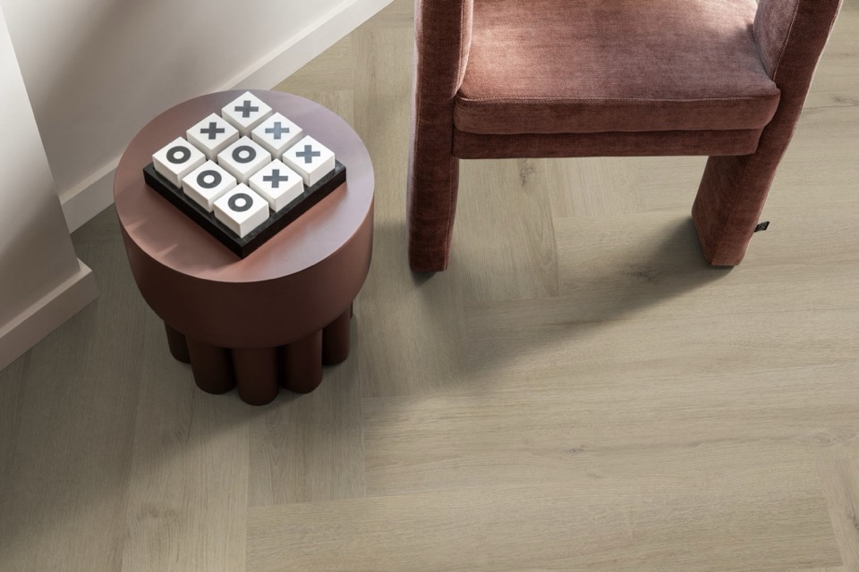 ambiant spigato xl valento visgraat dryback beige pvc