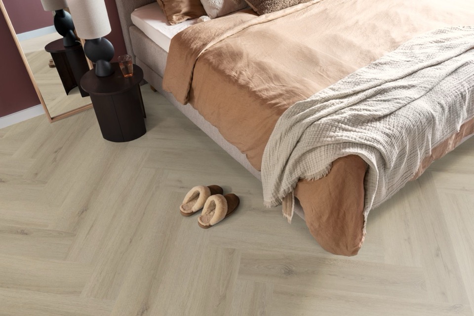 ambiant spigato xl valento visgraat dryback beige pvc