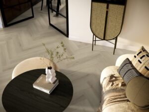 ambiant spigato xl valento visgraat dryback beige pvc