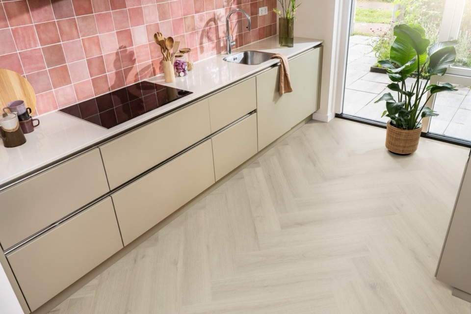 ambiant spigato xl valento visgraat dryback beige pvc