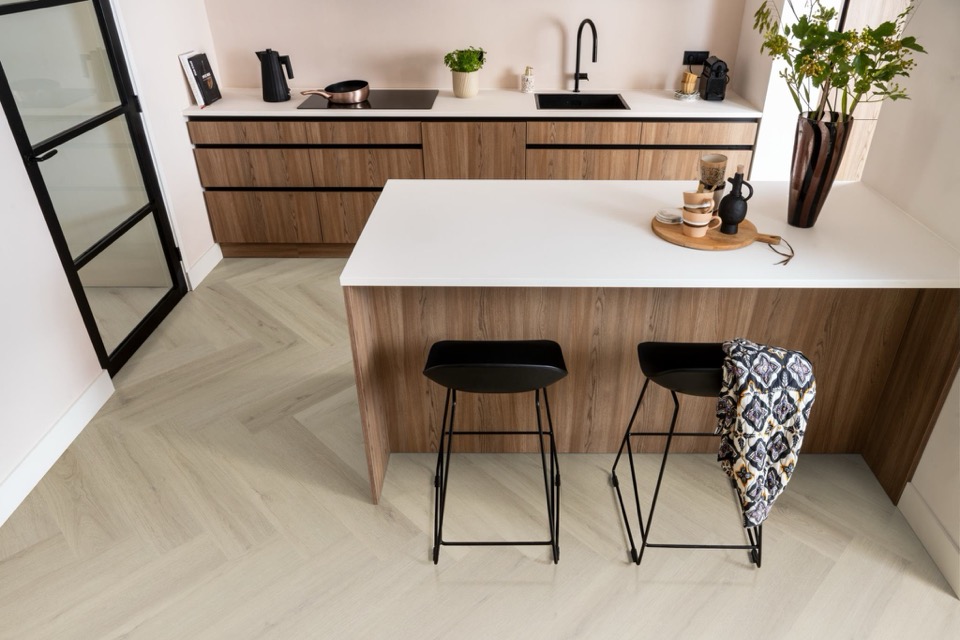 ambiant spigato xl valento visgraat dryback beige pvc