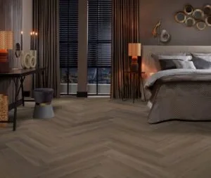 ambiant spigato xl valento visgraat dryback brown pvc
