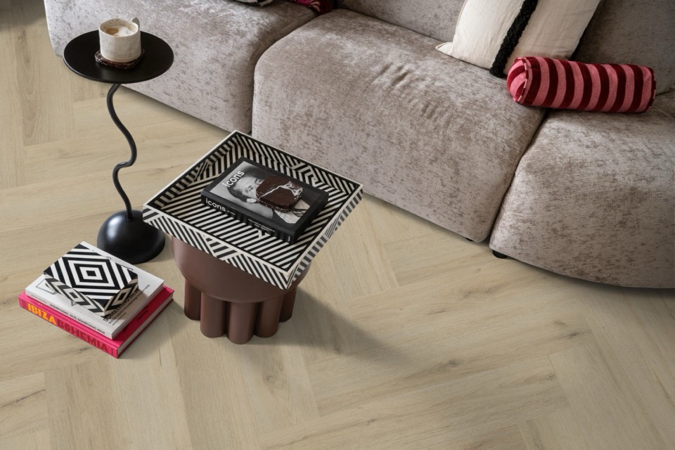 ambiant spigato xl valento visgraat click src warm beige pvc