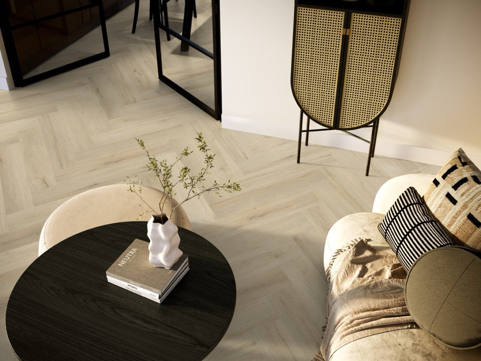 ambiant spigato xl valento visgraat click src warm beige pvc