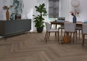 ambiant spigato xl valento visgraat click src brown pvc