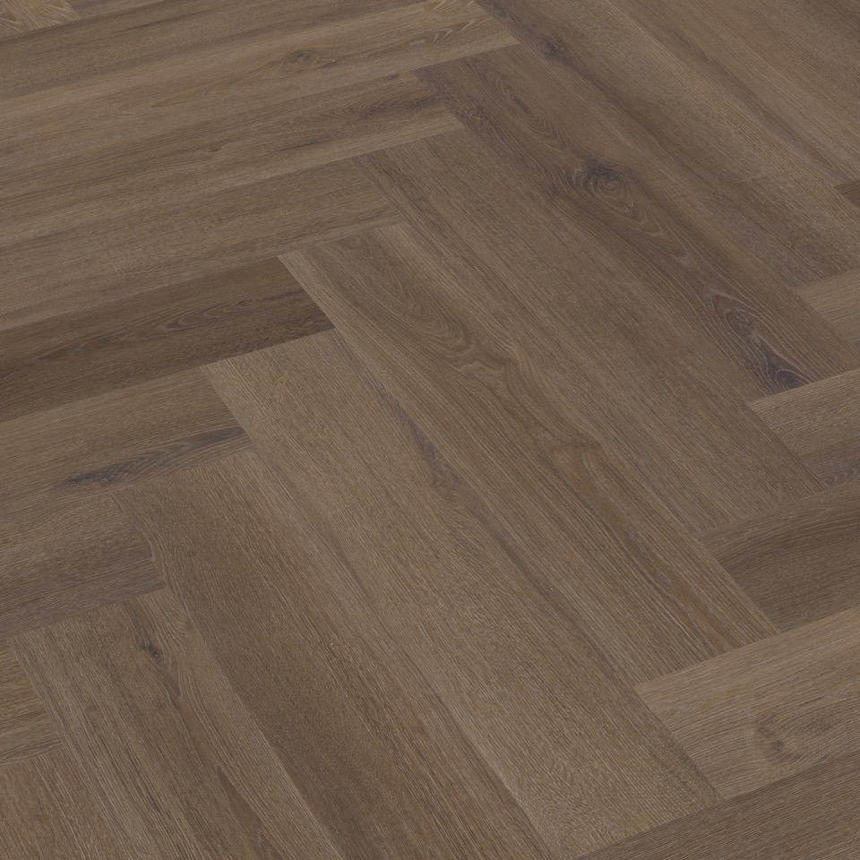 ambiant spigato xl valento visgraat click src brown pvc