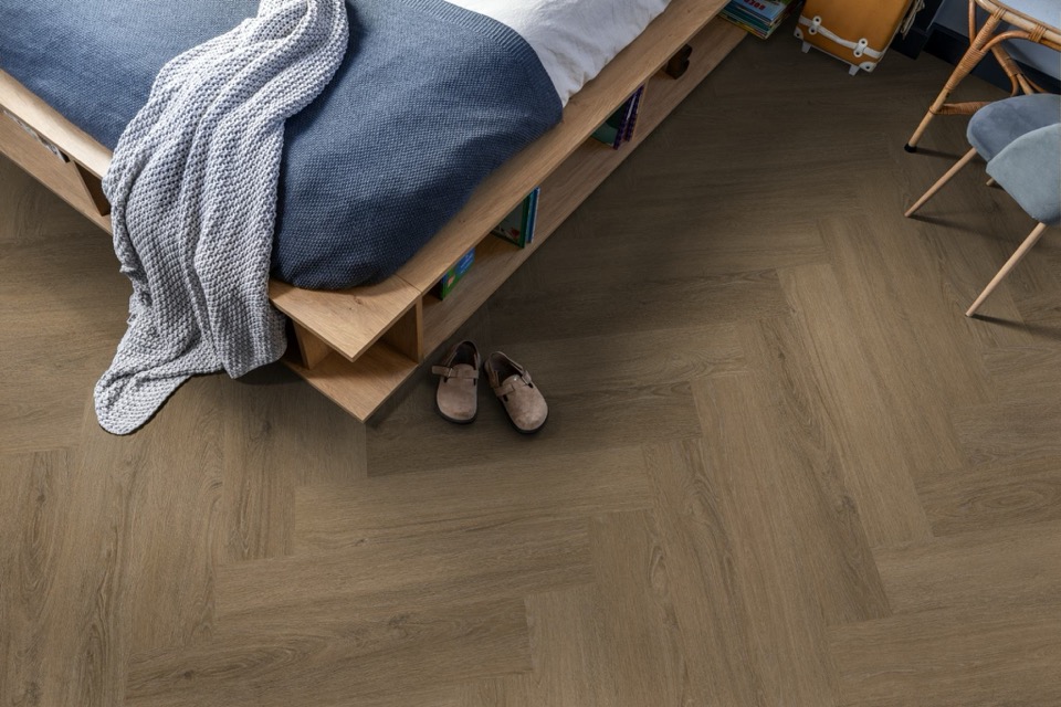 ambiant spigato viranto visgraat click src light brown pvc