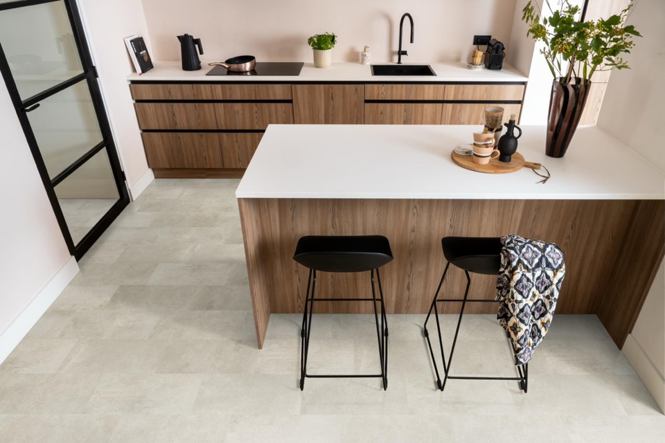 ambiant expression aqua grijsbruin tegel laminaat