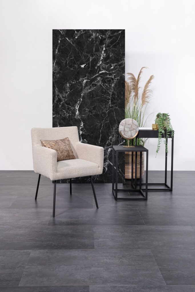hamat identity 909 stone tegel 9011 medium plak pvc