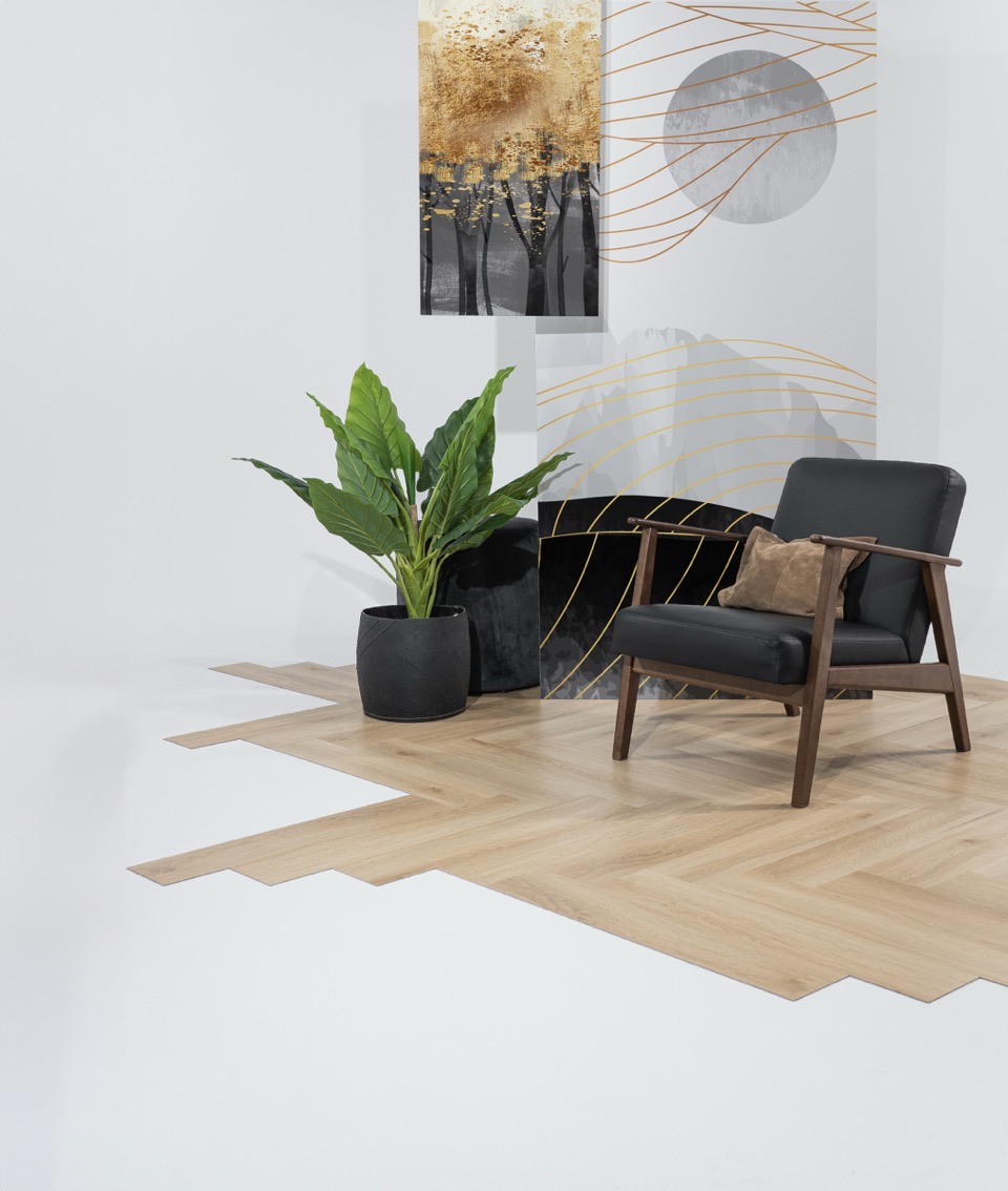 hamat identity 908 authentic visgraat 8011 plak pvc