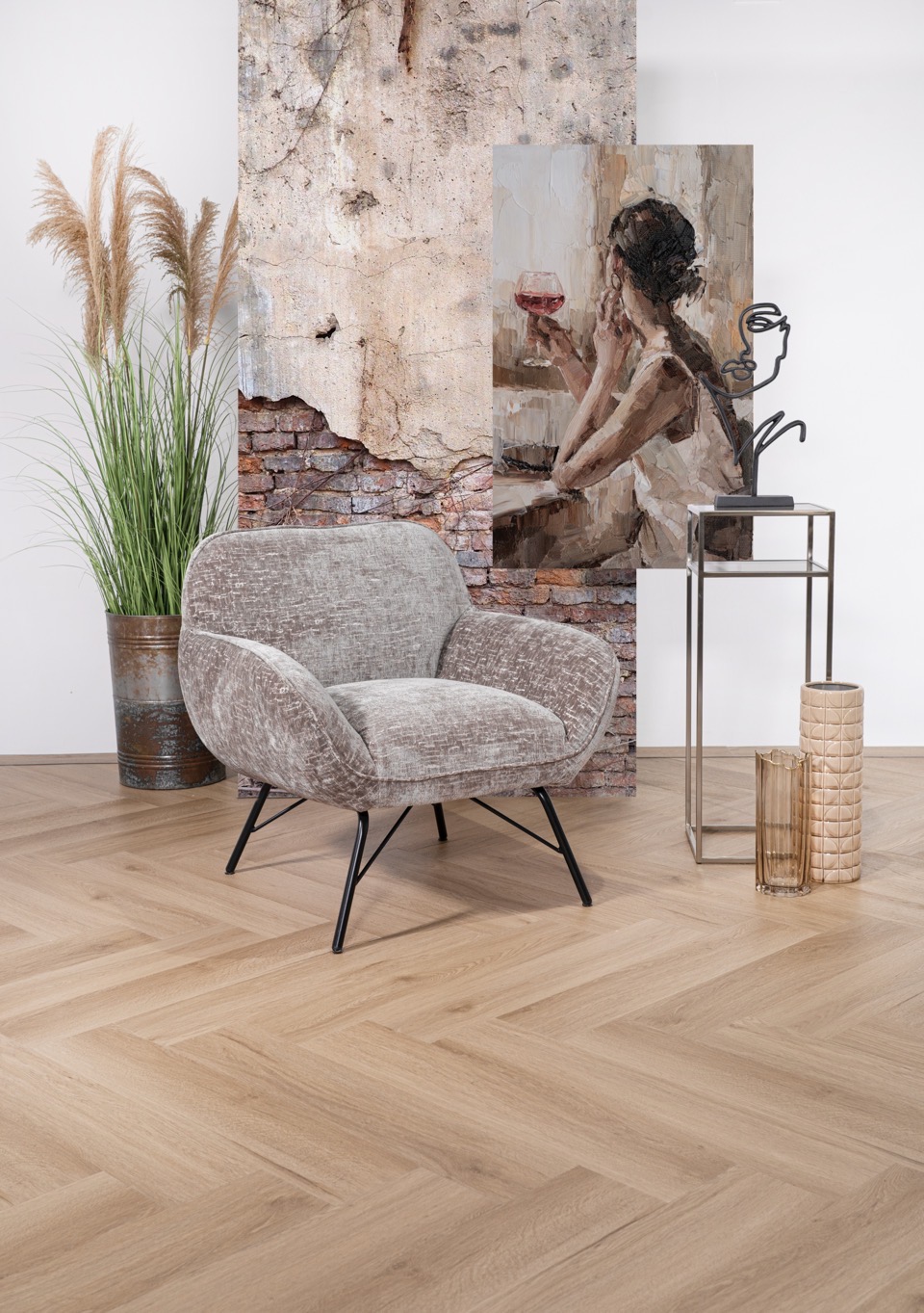 hamat identity 908 authentic visgraat 8014 plak pvc