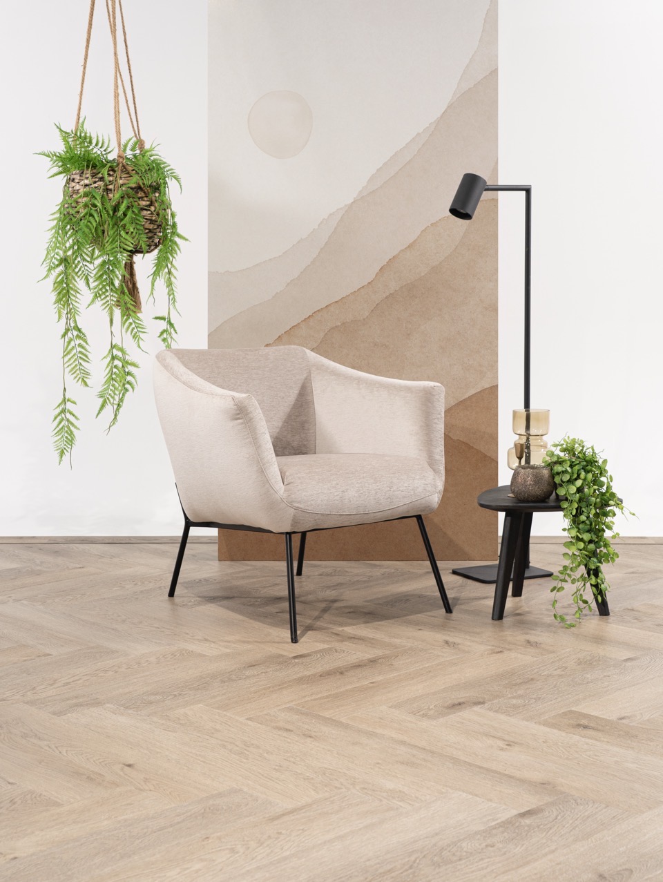 hamat identity 908 authentic visgraat 8018 plak pvc