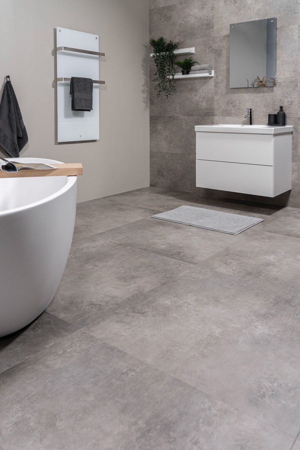 hamat identity 909 stone tegel 9012 medium plak pvc