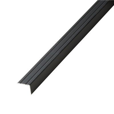 co pro hoekprofiel zelfklevend 20mm antraciet/zwart 2,7 meter