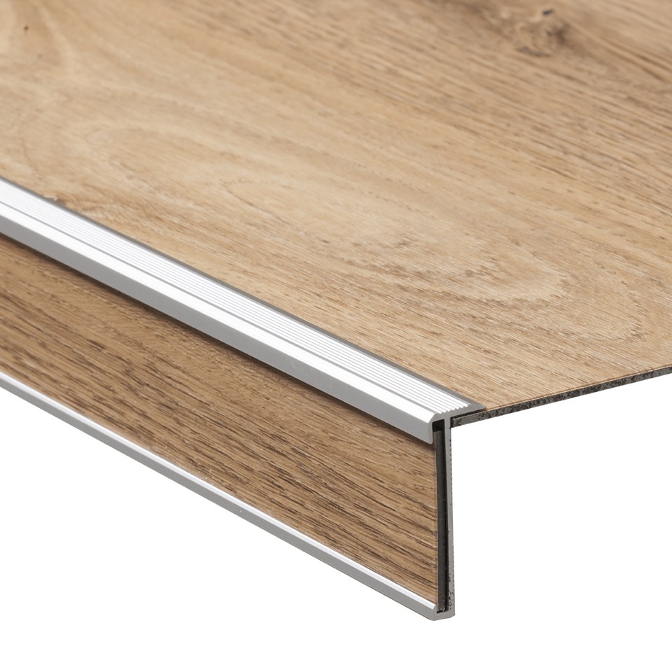 co pro hoekprofiel zelfklevend 10mm antraciet/zwart 2,7 meter