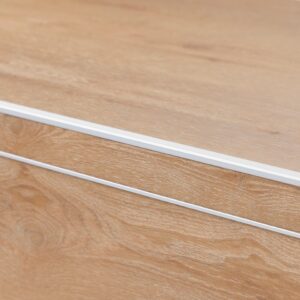 co pro hoekprofiel zelfklevend 10mm antraciet/zwart 2,7 meter