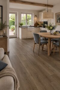 givefloors rustiek eiken donker bruin click pvc op=op