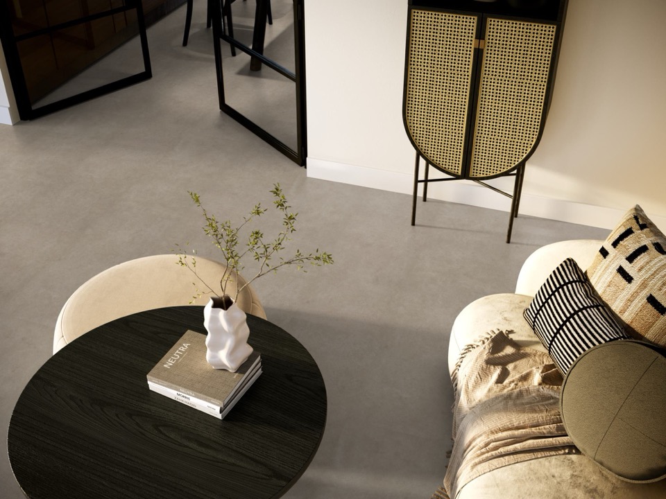 ambiant cerino dryback light grey pvc