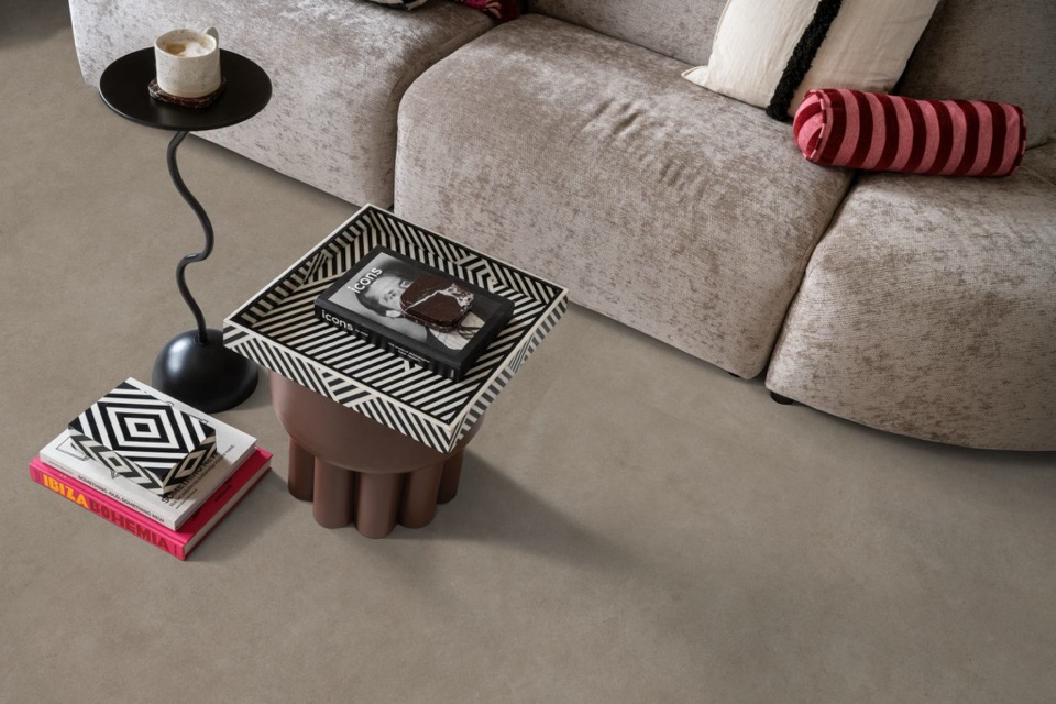 ambiant cerino xxl dryback light grey pvc