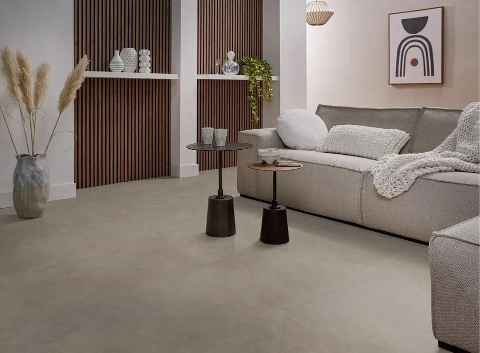 ambiant cerino xxl dryback warm grey pvc