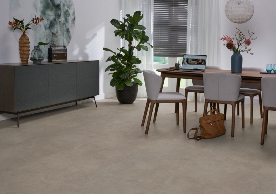 ambiant cerino xxl dryback warm grey pvc