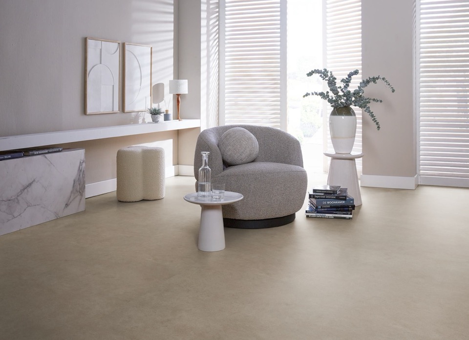 ambiant cerino xxl dryback taupe pvc