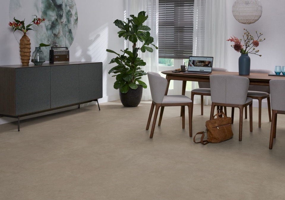 ambiant cerino xxl dryback taupe pvc