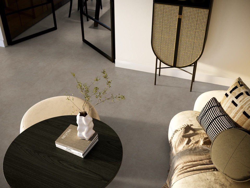 ambiant cerino click src warm grey pvc