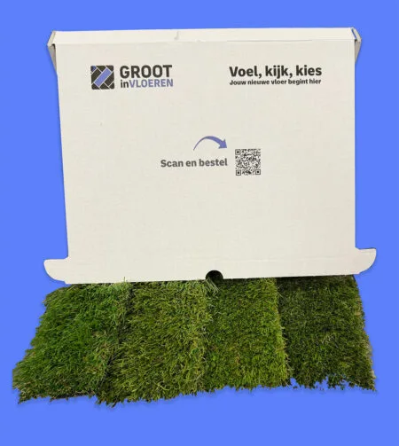 sample box kunstgras