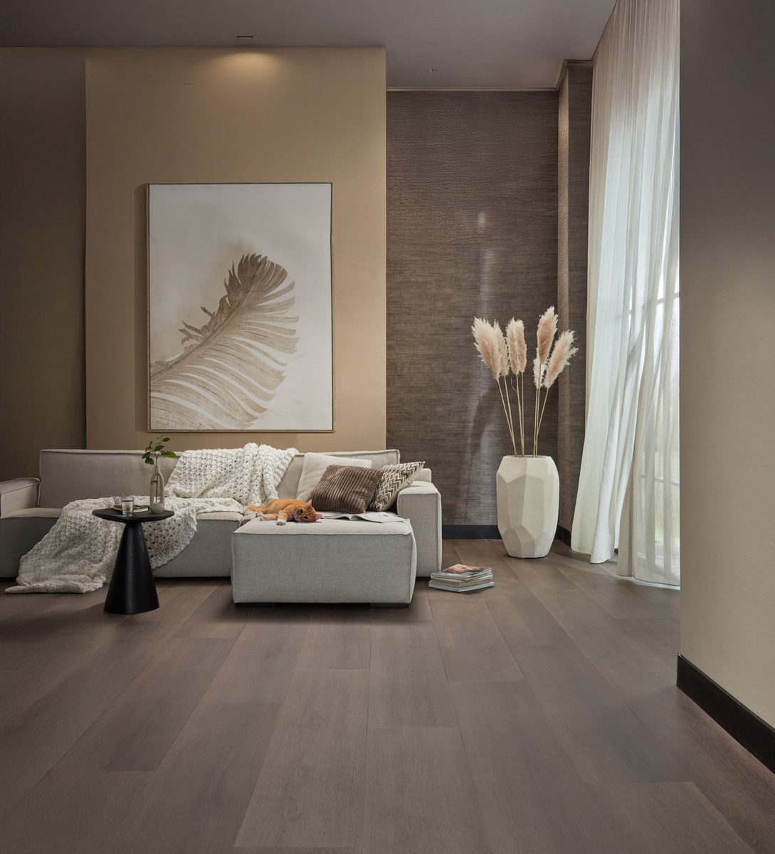 floer landhuis pvc donkere eik flr 3237