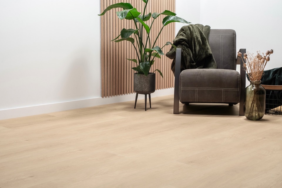 floer natuur pvc lisse lichtbruin flr 3037