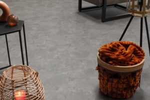 floer tegel click pvc betonlook grijs
