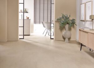 floer tegel click pvc betonlook beige