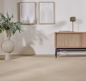 floer tegel click pvc betonlook beige