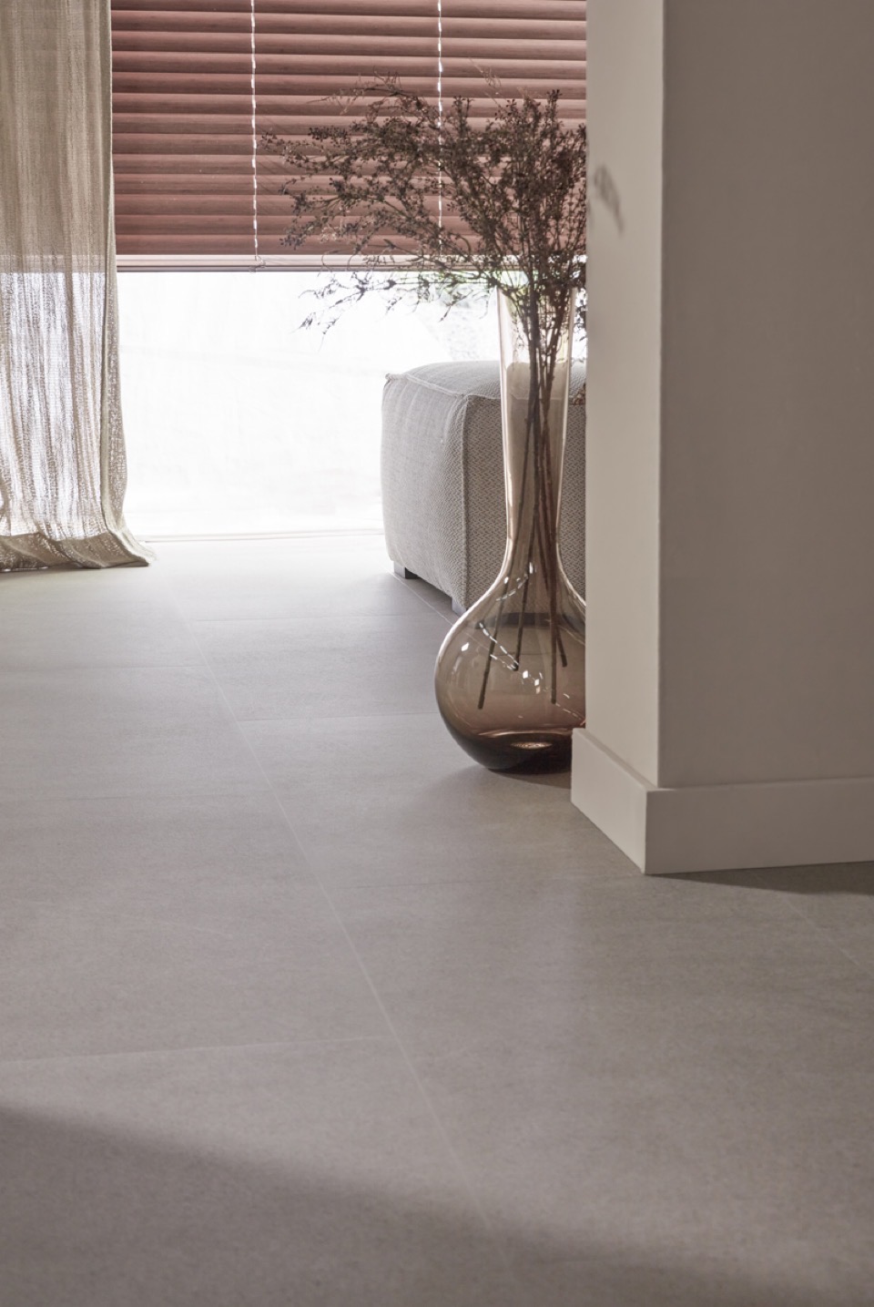 floer tegel click pvc betonlook greige