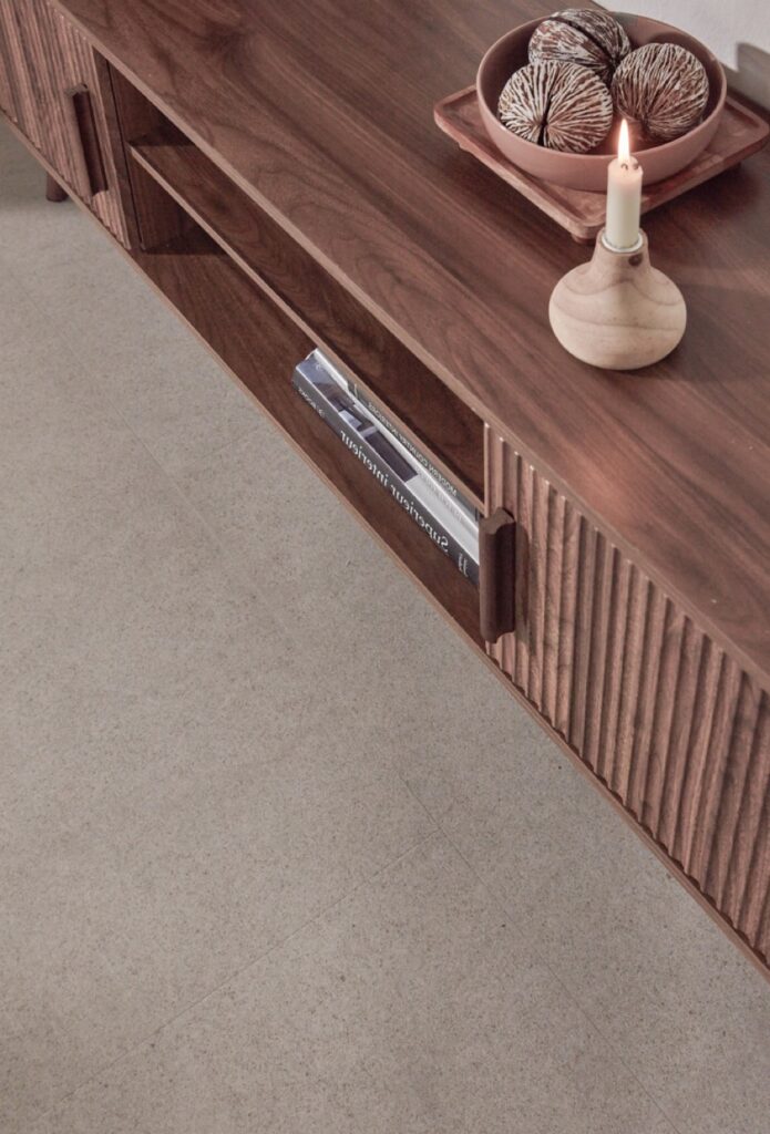 floer tegel click pvc betonlook greige