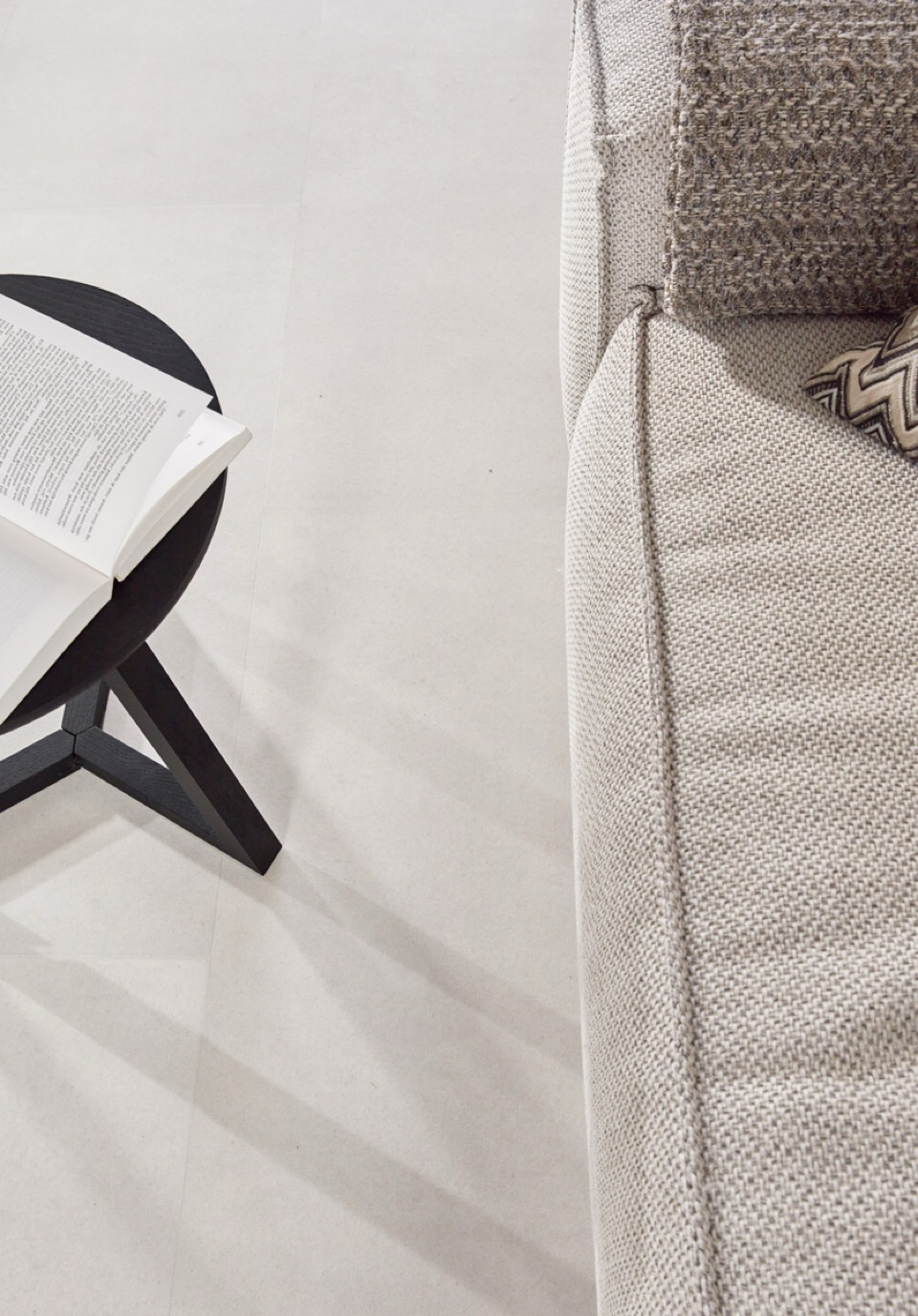 floer tegel click pvc betonlook zand