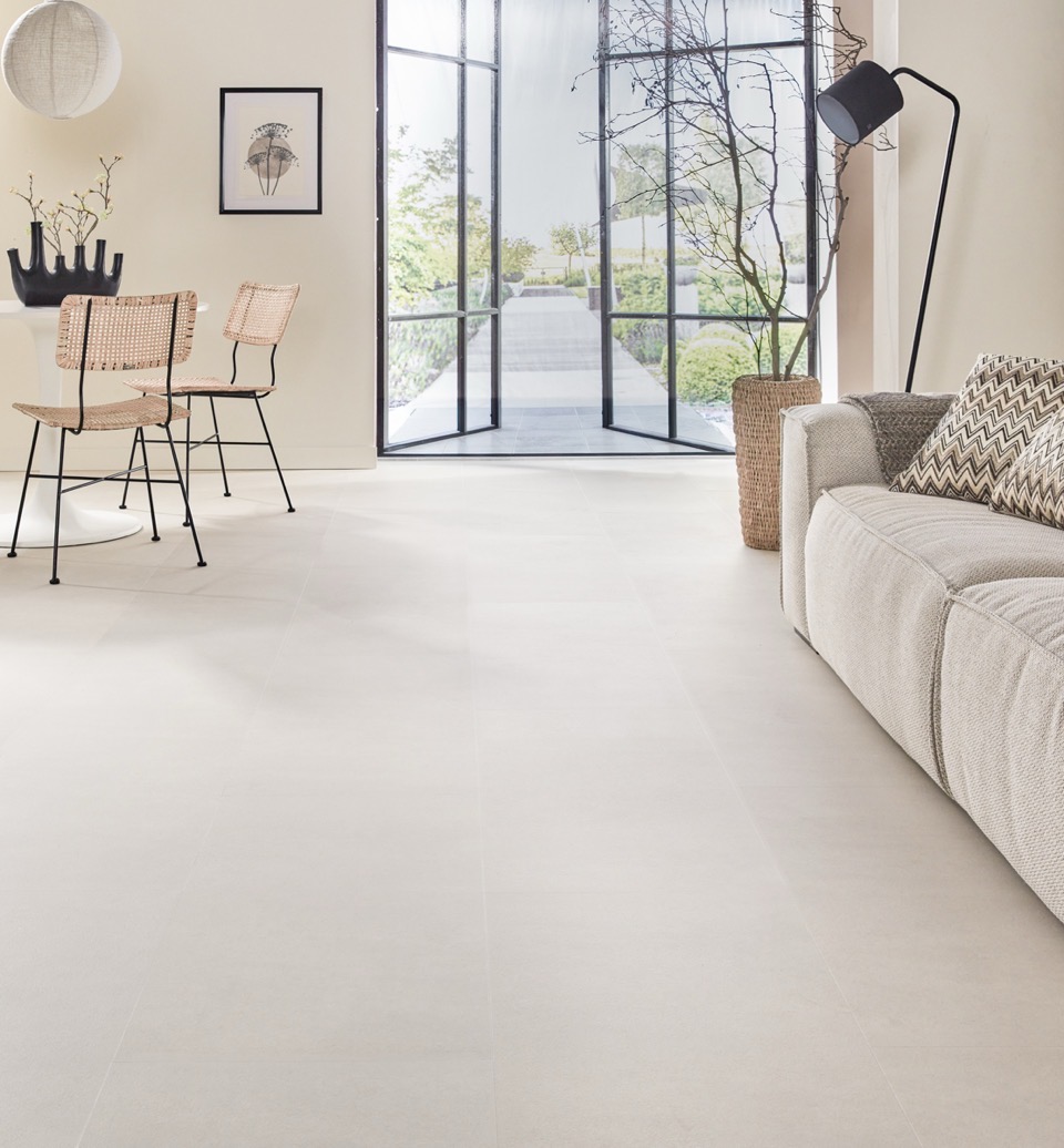 floer tegel click pvc betonlook zand