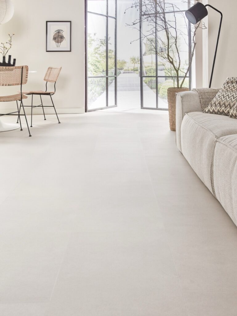 floer tegel click pvc betonlook zand