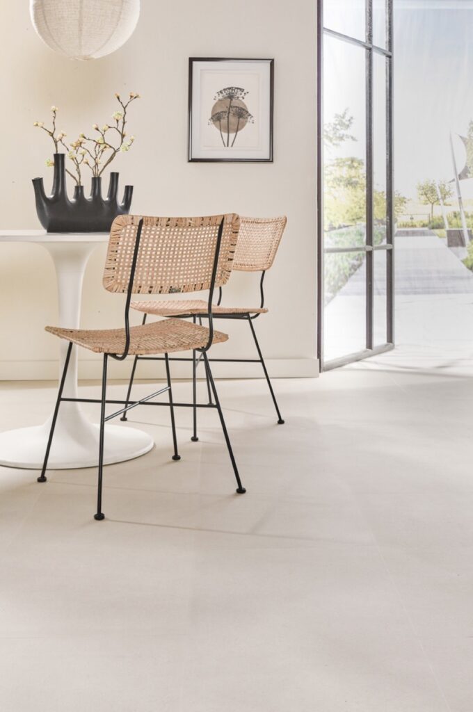 floer tegel click pvc betonlook zand