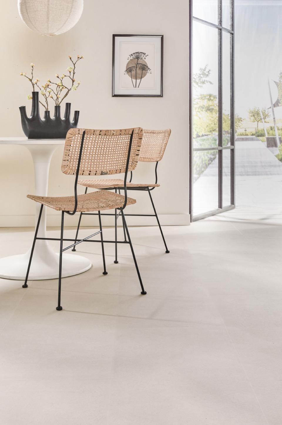 floer tegel click pvc betonlook zand