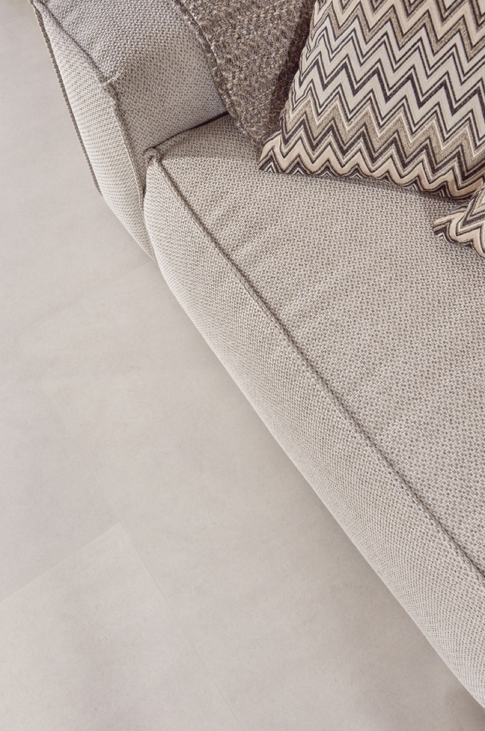 floer tegel click pvc betonlook zand