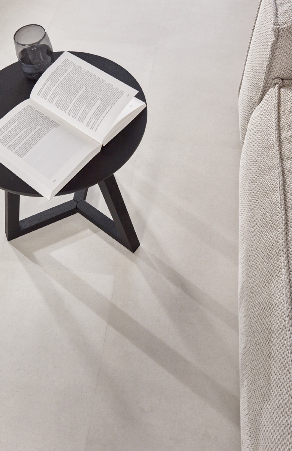 floer tegel click pvc betonlook zand