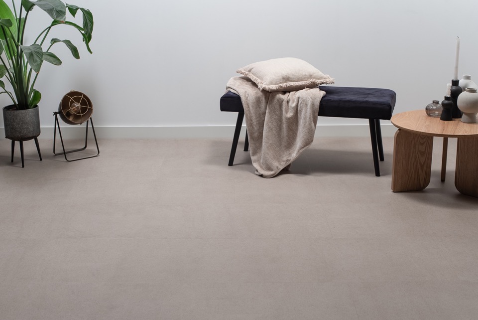 floer tegel pvc betonlook greige flr 3612
