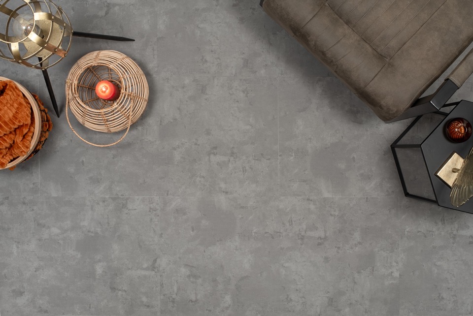 floer tegel pvc betonlook grijs flr 3608